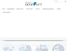 Tablet Screenshot of neurovet.it