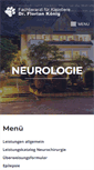 Mobile Screenshot of neurovet.de